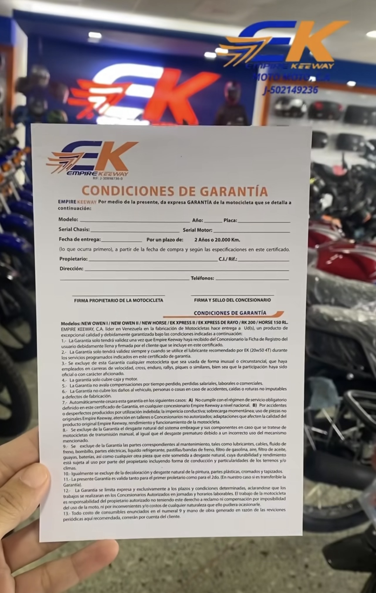 Garantía